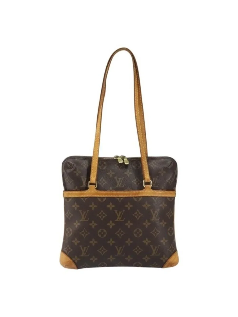 Authentic LOUIS VUITTON Monogram Coussin GM Shoulder Bag M51141 LV
